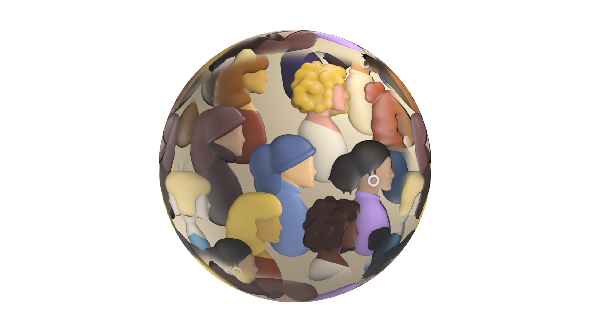 Women's Day Material 3, a 3D material on Womp