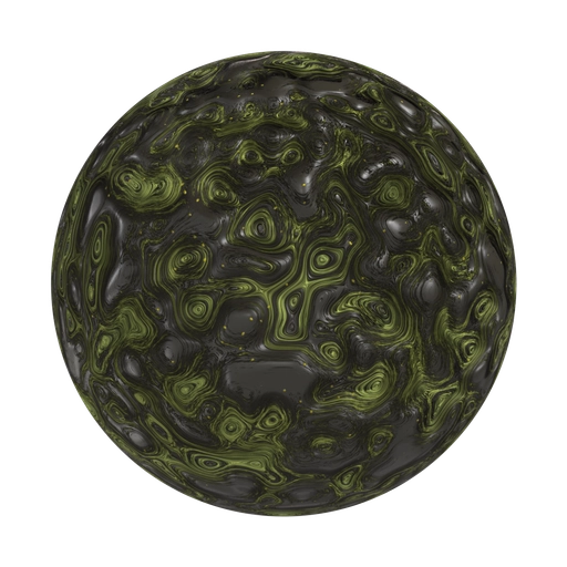 Alien Terrain 1 3D material