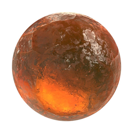 Amber 3D material