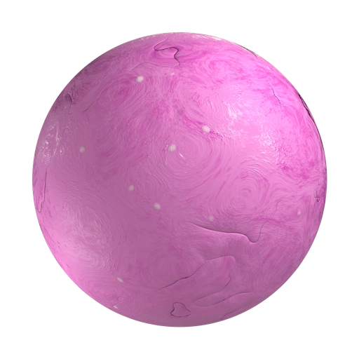 Barbie Pink Clay 3D material