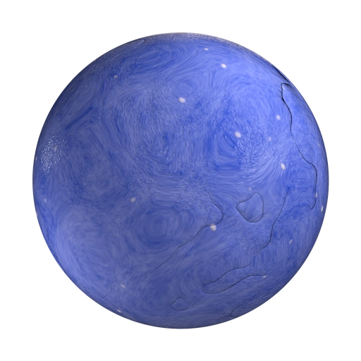 Blue Clay 3D material