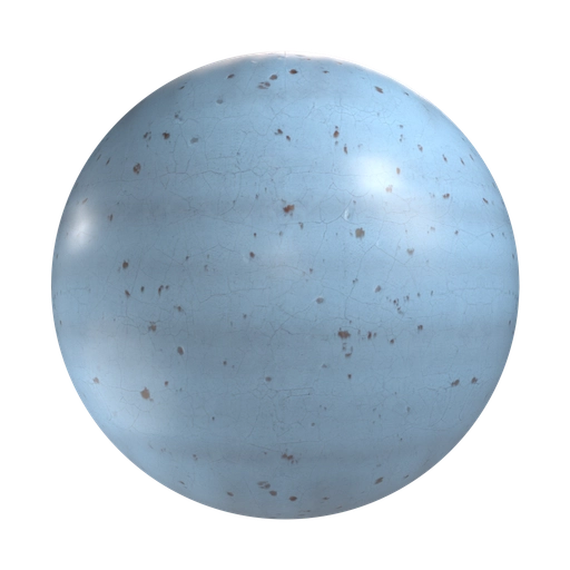Blue Glaze 3D material
