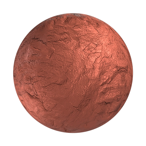 Bronze Rock 3D material