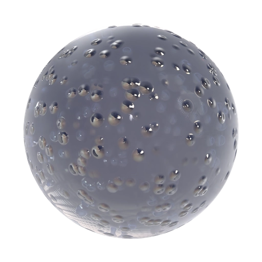 Bubble Matte Rubber 3D material