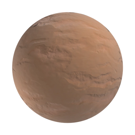 Chocolate Ice Cream 3D material