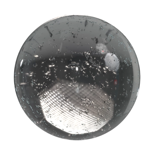 Damaged Glass 1 3D material
