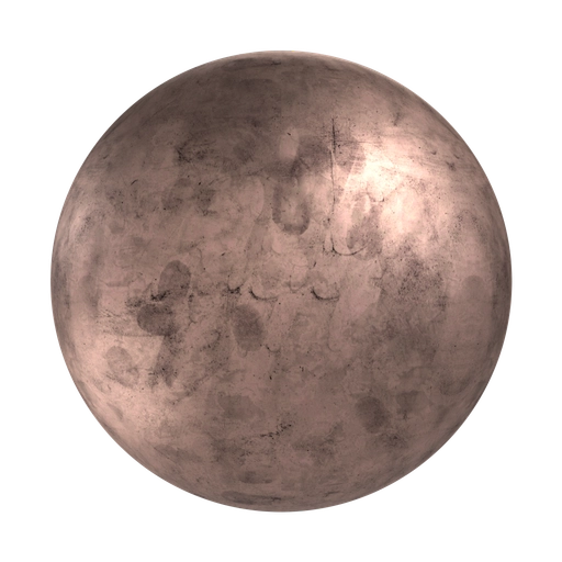 Dirty Copper 3D material