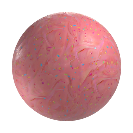 Donut Glaze 3D material