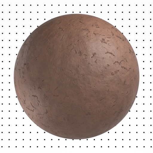 Dry Clay 3D material