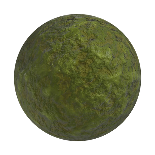 Green Moss 2 3D material