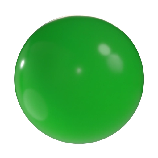 Gummies Green 3D material