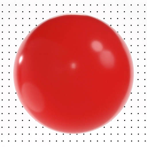 Gummies Red 3D material