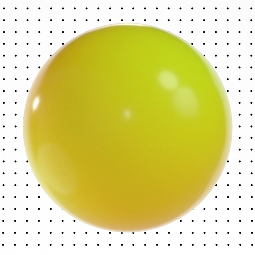 Gummies Yellow 3D material