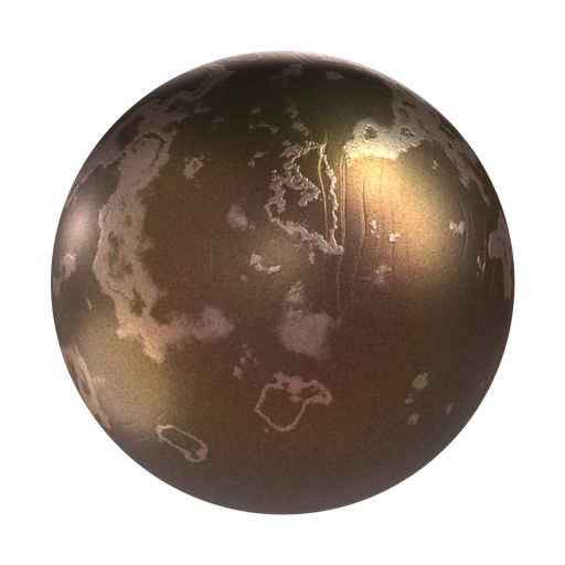 Metal Scratched 2 3D material