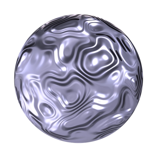 Metal Swirl 3D material