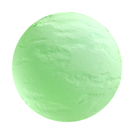 Mint Ice Cream 3D material