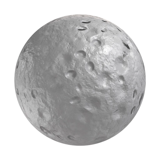 Moon Surface 3D material