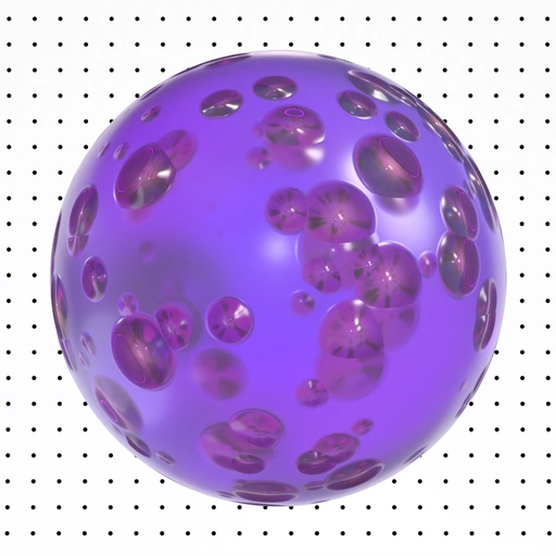 New Bubbly Rubber 3D material