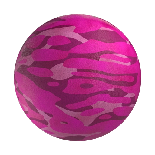 Pink Camouflage Fabric 3D material