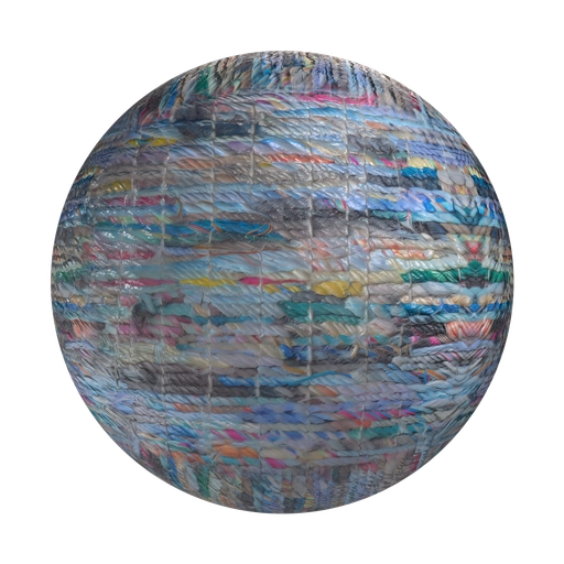 Recycled Fabric 3D material