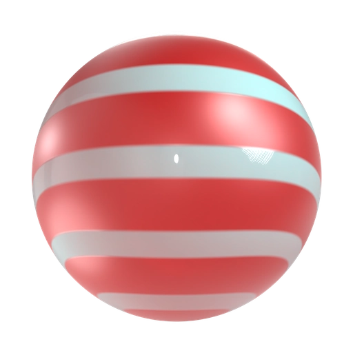 Red Candy 3D material