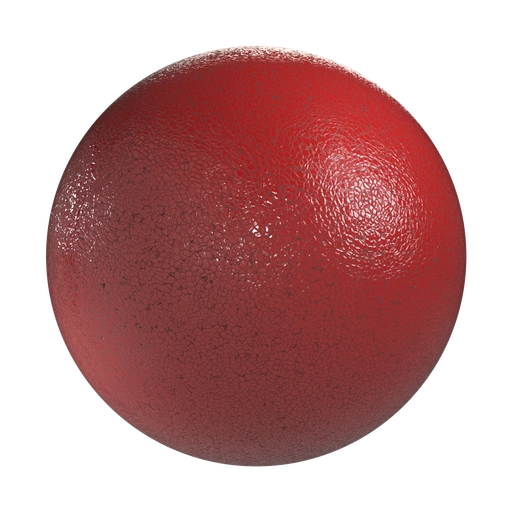 Red Leather 3D material
