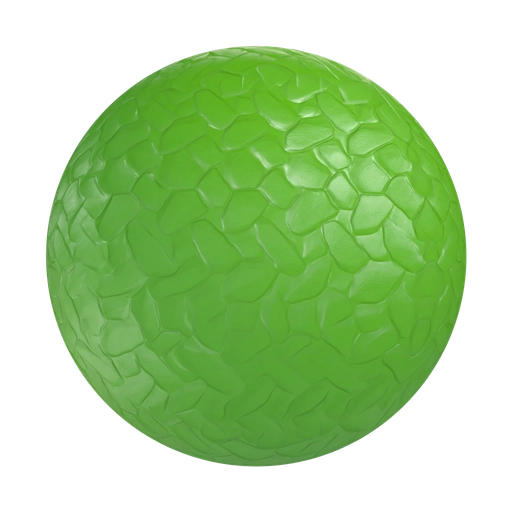 Rubber Weave 2 Green 3D material