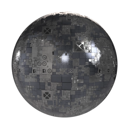 Sci-Fi Panels 1 3D material