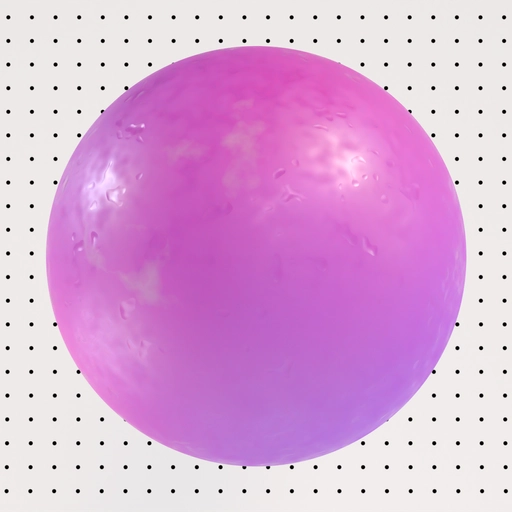 Scratched Wax Purple 3D material
