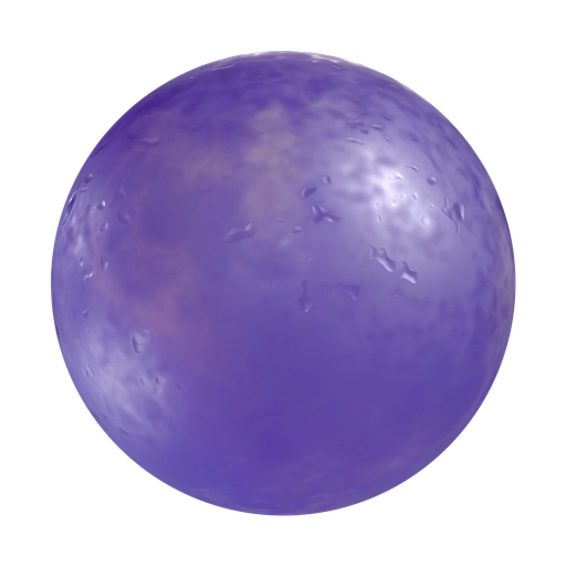Scratched Wax Purple 3D material