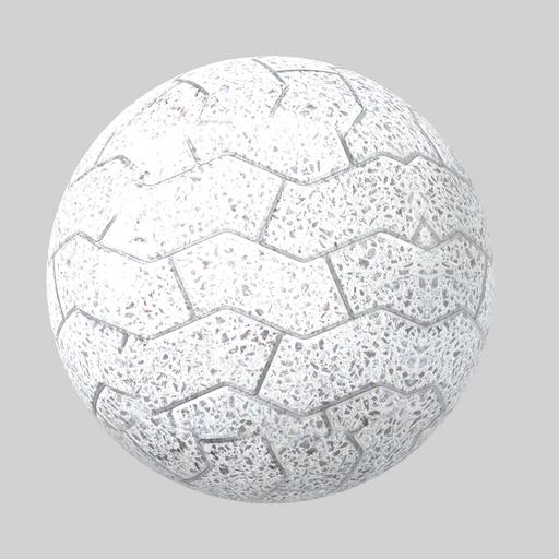 Sidewalk Tile 2 3D material