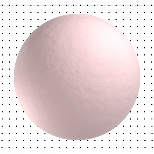 Smooth Pink Rubber 3D material
