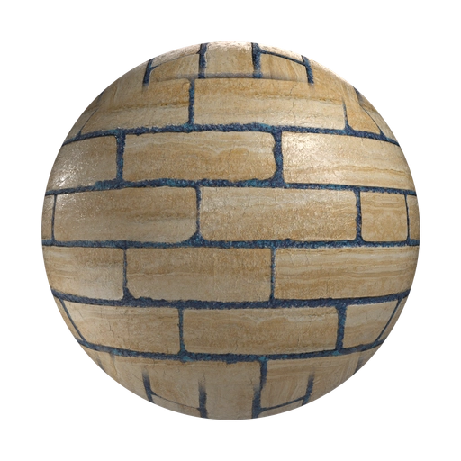 Stone Bricks 3D material