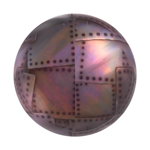 Stylized Metal 2 3D material