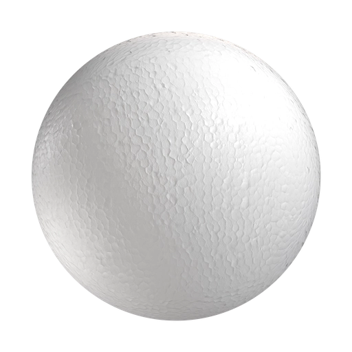 Styrofoam 3D material