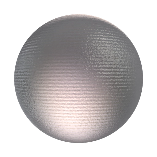 Textured Clear Rubber 3D material