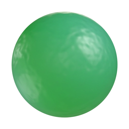 Wax Green 3D material