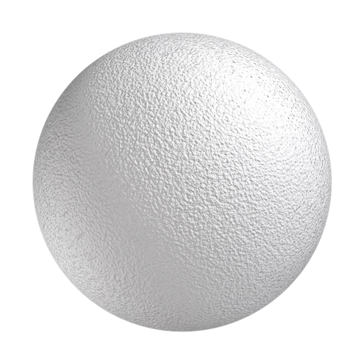 White Plastic Packing Foam 3D material