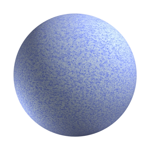 White Spotted Plastic 3D material